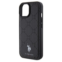 Заредете изображение във визуализатора на галерията – US Polo Assn. Case Yoke Pattern for iPhone 15 / 14 / 13 - black
