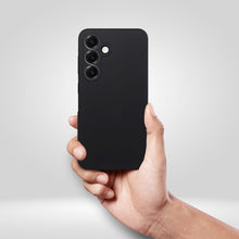 Заредете изображение във визуализатора на галерията – Case SILICONE 2mm for SAMSUNG S25 Plus compatible with MagSafe black
