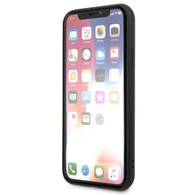 Заредете изображение във визуализатора на галерията – Karl Lagerfeld Saffiano Karl&amp;Choupette Head case for iPhone XS Max - black
