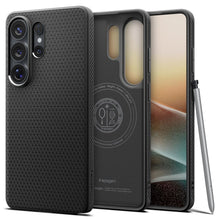 Заредете изображение във визуализатора на галерията – SPIGEN case LIQUID AIR MAG compatible with MagSafe for SAMSUNG S26 Ultra matte black
