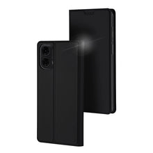 Заредете изображение във визуализатора на галерията – Dux Ducis Skin Pro case with flap and card slot for Motorola Moto G04/G04s/G24/G24 Power - black
