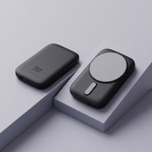Заредете изображение във визуализатора на галерията – Powerbank compatible with MagSafe Blue Star Slim DG-P8 15W 5000 mAh black
