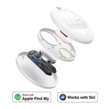 Заредете изображение във визуализатора на галерията – Silver Monkey Tag locator compatible with Apple FindMy - white
