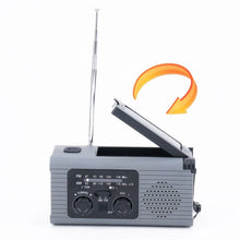 Заредете изображение във визуализатора на галерията – PRISTAR radio FM with flashlight 4000 mAh YX318 gray
