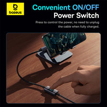 Заредете изображение във визуализатора на галерията – Baseus High Definition Series BS-OH139 USB-C / DP 8K PD 100W 1.5m cable - black
