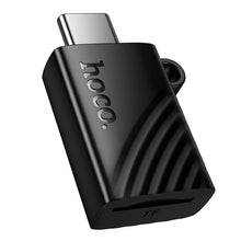 Заредете изображение във визуализатора на галерията – Card reader TF 2.0 USB-C Hoco HB53 black
