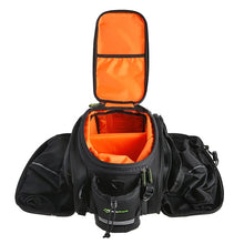 Заредете изображение във визуализатора на галерията – Rockbros A6-03BK bicycle bag for trunk 35 l with fold-out pockets - black
