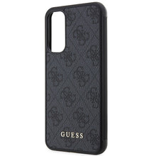 Заредете изображение във визуализатора на галерията – Original Case GUESS - hardcase 4G Metal Gold Logo GUHCSA34G4GFGR for Samsung Galaxy A34 5G Grey
