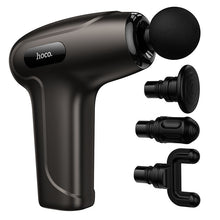 Заредете изображение във визуализатора на галерията – Electric mini silent massager GUN Hoco HP51 metal gray
