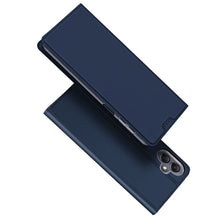Заредете изображение във визуализатора на галерията – DUX DUCIS wallet case SKIN PRO for SAMSUNG A06 5G blue
