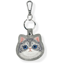 Заредете изображение във визуализатора на галерията – NIMMY case for tracker / keychain BIG EYED PET 2.0 Cat gray
