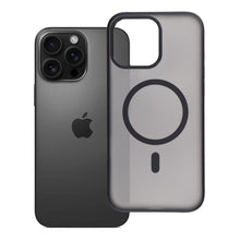 Заредете изображение във визуализатора на галерията – Case for iPhone 16 PRO MAX Flexline Mag Cover compatible with MagSafe black
