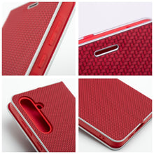 Заредете изображение във визуализатора на галерията – Flip case for Xiaomi Redmi NOTE 17 PRO MAX 5G Luna Book Carbon red
