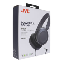 Заредете изображение във визуализатора на галерията – Wired Headband headphones with microphone jack 3,5mm JVC HA-S31M-A-E blue
