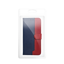 Заредете изображение във визуализатора на галерията – Flip case for Xiaomi Redmi NOTE 17 4G / 5G Split Book navy and red

