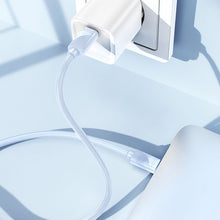 Заредете изображение във визуализатора на галерията – HOCO cable Type C to Type C 3A 60W X114 1 m blue
