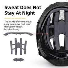 Заредете изображение във визуализатора на галерията – Rockbros ZK-013BK bicycle helmet - black
