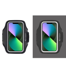 Заредете изображение във визуализатора на галерията – Armband Tech-Protect M2 sports universal for smartphones up to 6.8" with pockets - black
