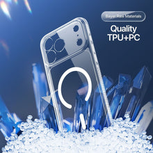 Заредете изображение във визуализатора на галерията – DUX DUCIS case CLIN MAG compatible with MagSafe for iPhone 18 Pro / 17 Pro transparent
