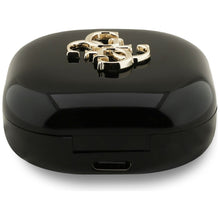 Заредете изображение във визуализатора на галерията – Wireless earphones TWS Guess 4G Metal Logo black
