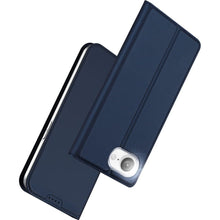 Заредете изображение във визуализатора на галерията – DUX DUCIS wallet case SKIN PRO for IPHONE 16e blue
