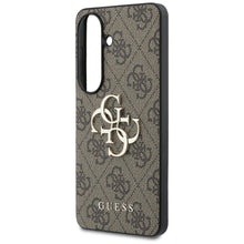 Заредете изображение във визуализатора на галерията – GUESS case for SAMSUNG S26 Plus GUHCS26M4GMGBR (4G Big Metal Logo) brown
