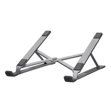 Заредете изображение във визуализатора на галерията – Silver Monkey Blanc ergonomic foldable laptop stand - silver
