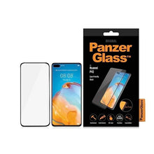 Заредете изображение във визуализатора на галерията – PanzerGlass E2E Super+ tempered glass for Huawei P40 - with black frame
