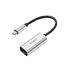 Заредете изображение във визуализатора на галерията – WiWU - Legend series data cable Wi-C049 USB C to HDMI - black
