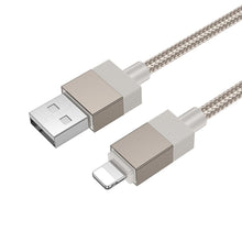 Заредете изображение във визуализатора на галерията – HOCO cable USB A to Lightning 2,4A X110 1 m gold
