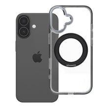 Заредете изображение във визуализатора на галерията – Case for iPhone 17 Frame Circle Stand compatible with MagSafe black
