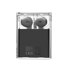 Заредете изображение във визуализатора на галерията – TWS Joyroom JR-TC1 IceLens Series wireless headphones with LED lights - black
