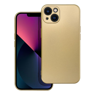 Гръб METALLIC за IPHONE 13 златист