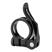 Заредете изображение във визуализатора на галерията – Rockbros 41210092001 bicycle seat clamp with quick release - black
