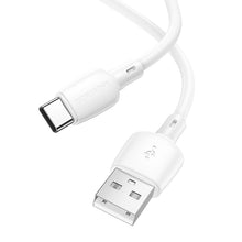 Заредете изображение във визуализатора на галерията – Borofone Cable BX93 Super Power - USB to Type C - 27W 3A 1 metre white

