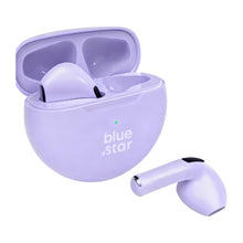 Заредете изображение във визуализатора на галерията – Wireless earbuds BLUE STAR Circle Beat TX3 TWS lavender
