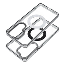 Заредете изображение във визуализатора на галерията – Case for Samsung A57 Frame Circle Stand compatible with MagSafe black
