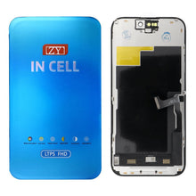 Заредете изображение във визуализатора на галерията – ZY LCD Display for IPHONE 15 PRO FFHD-900p Incell (Change IC)
