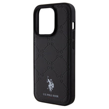 Заредете изображение във визуализатора на галерията – US Polo Assn. Case Yoke Pattern for iPhone 15 Pro Max - black
