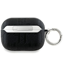 Заредете изображение във визуализатора на галерията – Karl Lagerfeld Monogram Choupette Head case for AirPods Pro 2 - black
