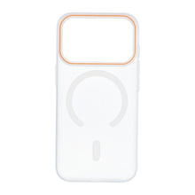 Заредете изображение във визуализатора на галерията – Case for iPhone 18 Pro / 17 Pro Go Orange compatible with MagSafe transparent
