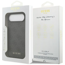 Заредете изображение във визуализатора на галерията – GUESS case for IPHONE 17 Air GUHCP17MG4GFGR (PU 4G Classic) black
