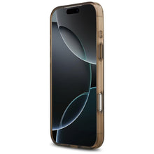 Заредете изображение във визуализатора на галерията – GUESS case for IPHONE 17 Pro Max compatible with MagSafe GUHMP17XH4DTEW (IML 4G Background) brown
