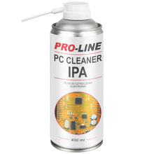 Заредете изображение във визуализатора на галерията – PC CLEANER IPA electronics cleaning fluid PRO-LINE spray 400ml
