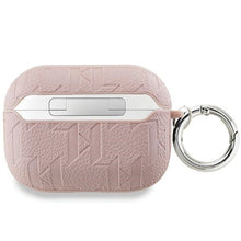 Заредете изображение във визуализатора на галерията – Karl Lagerfeld Monogram Karl Head case for AirPods Pro 2 - pink
