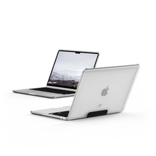 Заредете изображение във визуализатора на галерията – UAG Lucent [U] MagSafe case for MacBook Air 13" 2022 M2 - transparent
