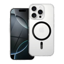 Заредете изображение във визуализатора на галерията – Drop Glue Colorful Ring Mag Cover compatible with MagSafe for IPHONE 17 PRO black
