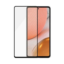 Заредете изображение във визуализатора на галерията – PanzerGlass E2E Microfracture antibacterial glass for Samsung Galaxy A72 - with black frame
