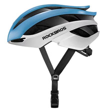 Заредете изображение във визуализатора на галерията – Rockbros 10110004003 bicycle helmet, size L - blue and white
