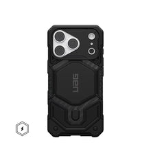 Заредете изображение във визуализатора на галерията – UAG Urban Armor Gear case Monach Pro compatible with MagSafe for IPHONE 18 Pro /17 Pro carbon fiber
